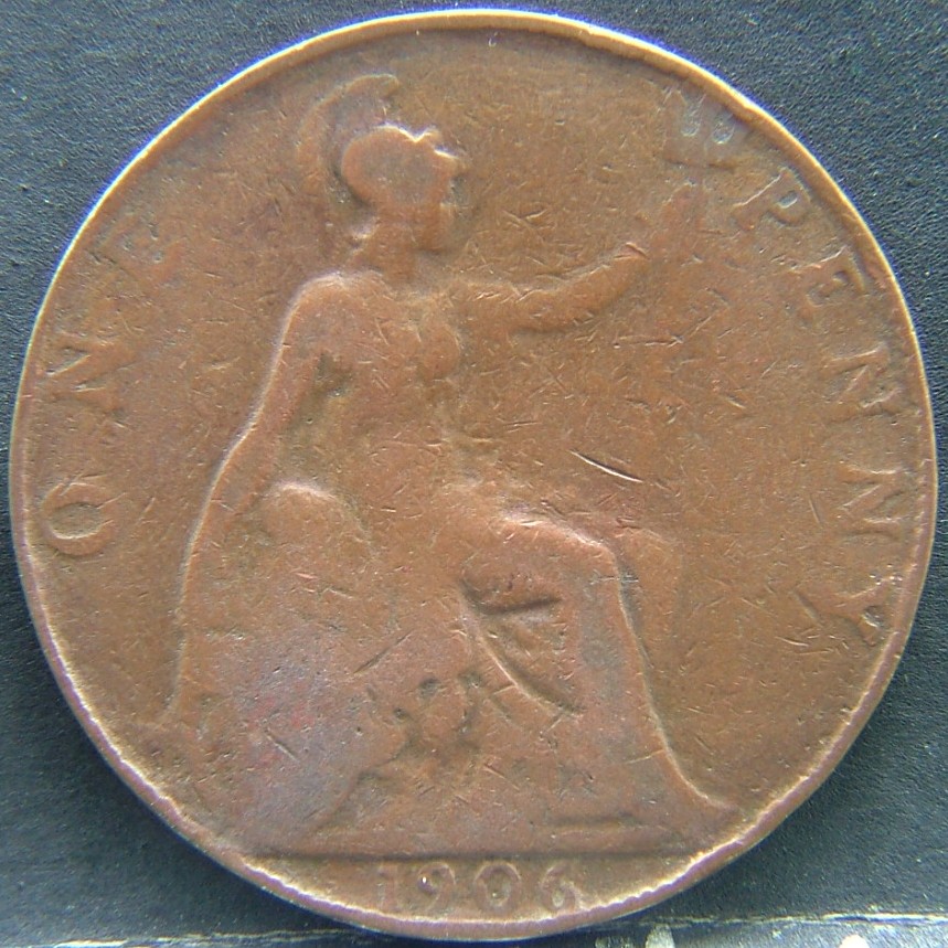 Additional view 1 of 🇬🇧 United Kingdom – Monarchs and Milestones 1 Penny 1906 coin
