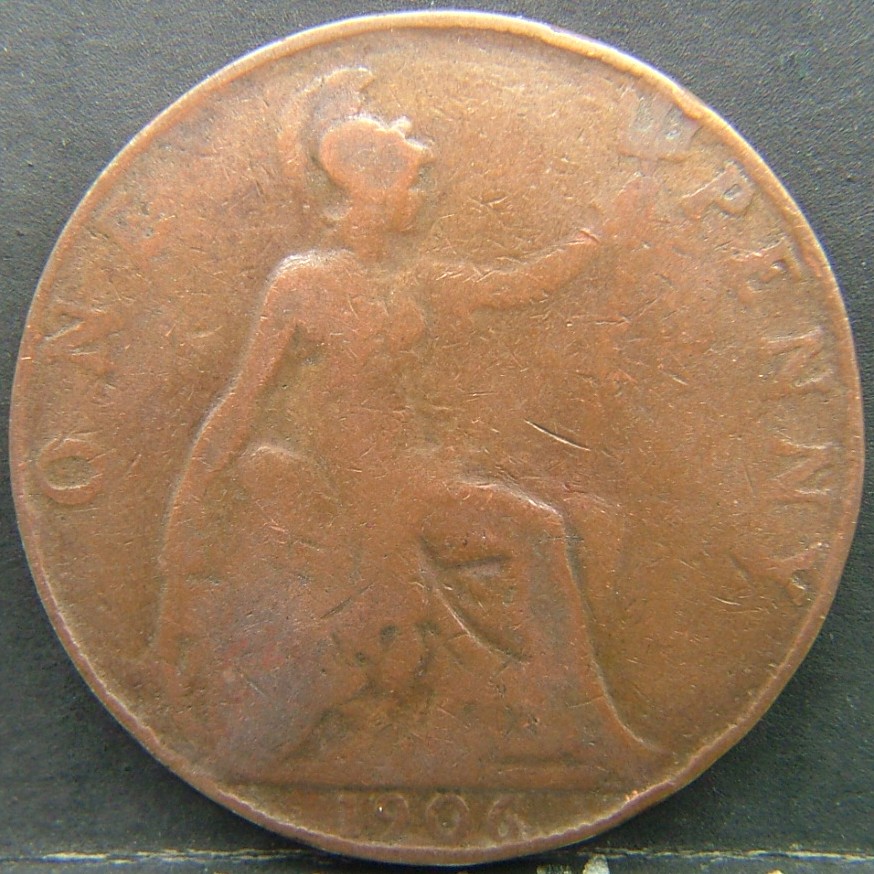Additional view 2 of 🇬🇧 United Kingdom – Monarchs and Milestones 1 Penny 1906 coin