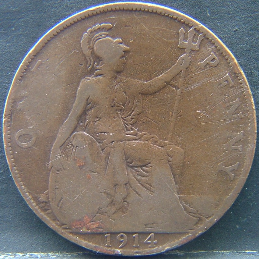 Additional view 1 of 🇬🇧 United Kingdom – Monarchs and Milestones 1 Penny 1914 coin