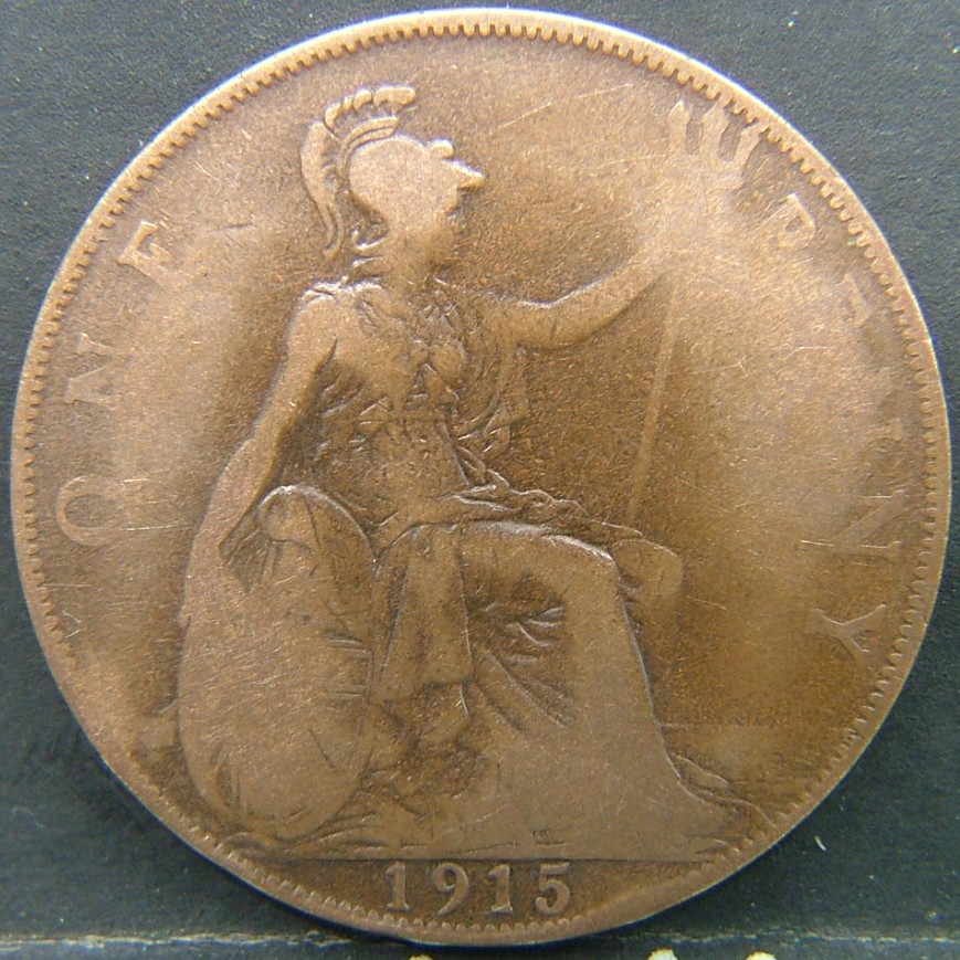 Additional view 2 of 🇬🇧 United Kingdom – Monarchs and Milestones 1 Penny 1915 coin