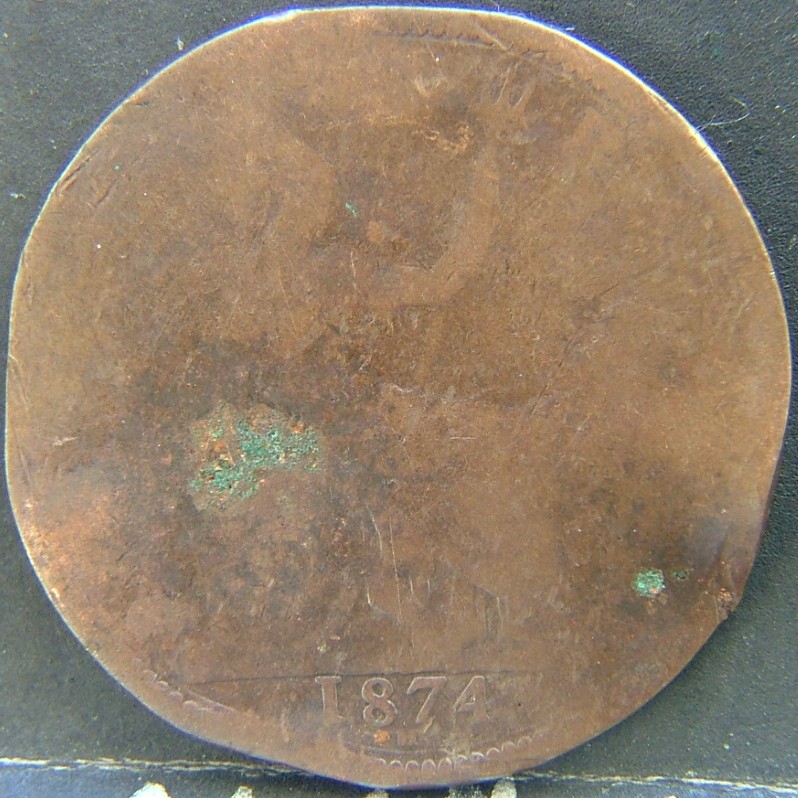 Additional view 1 of 🇬🇧 United Kingdom – Monarchs and Milestones 1 Penny 1874 coin