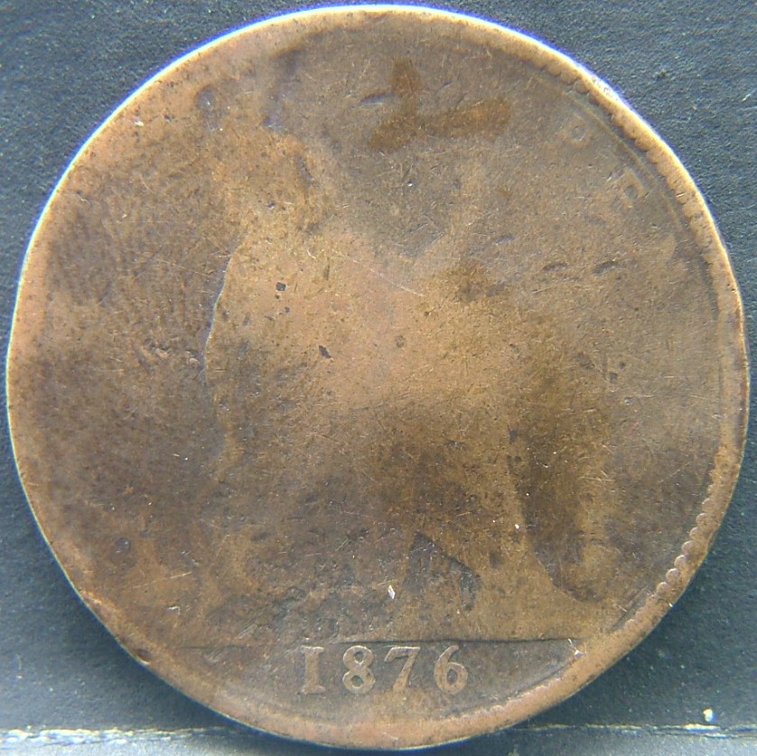 Additional view 1 of 🇬🇧 United Kingdom – Monarchs and Milestones 1 Penny 1876 coin