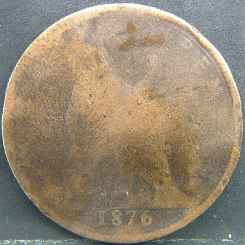 Additional view 2 of 🇬🇧 United Kingdom – Monarchs and Milestones 1 Penny 1876 coin