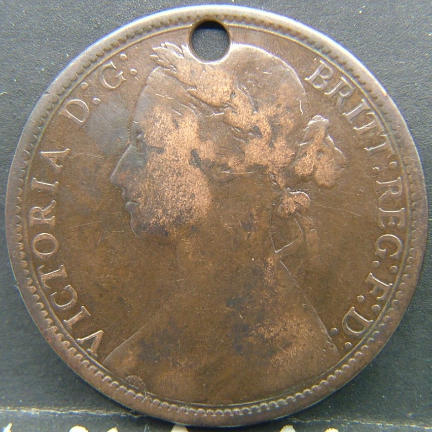Back side of 🇬🇧 United Kingdom – Monarchs and Milestones 1 Penny 1878 coin