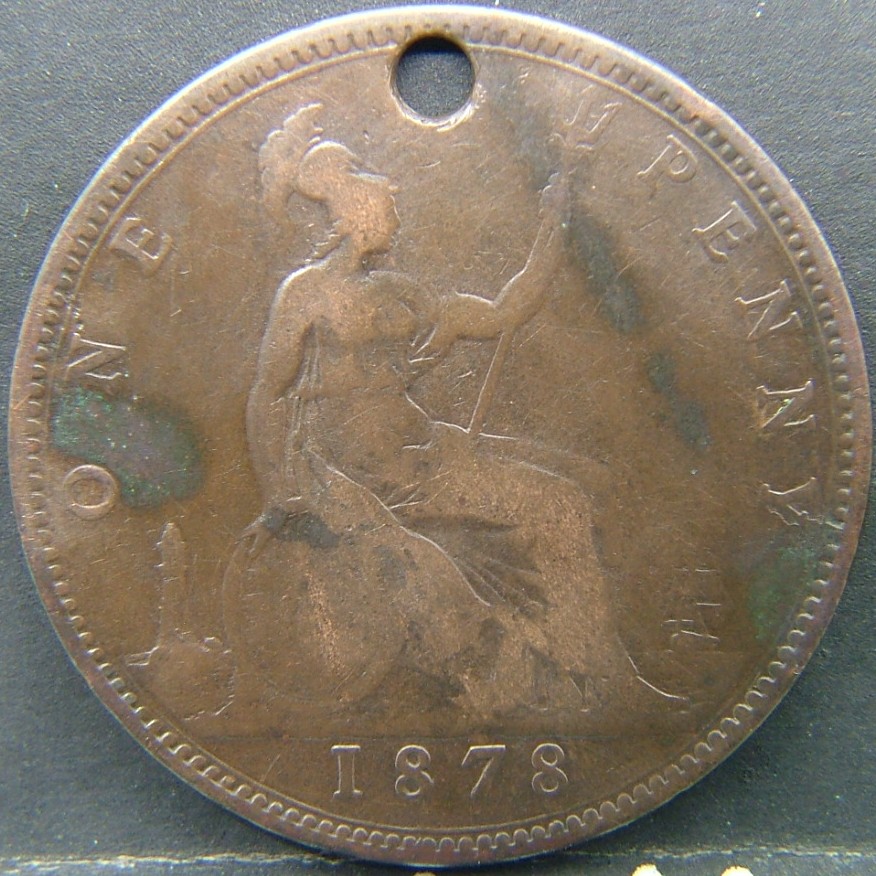 Additional view 2 of 🇬🇧 United Kingdom – Monarchs and Milestones 1 Penny 1878 coin