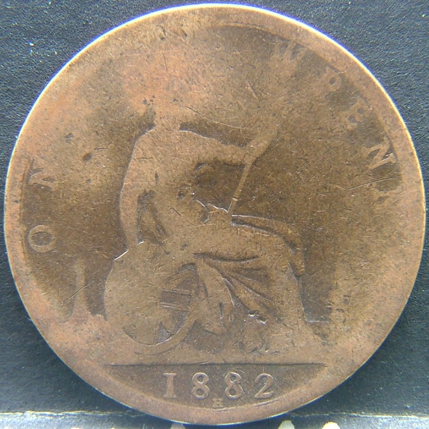 Additional view 1 of 🇬🇧 United Kingdom – Monarchs and Milestones 1 Penny 1882 coin