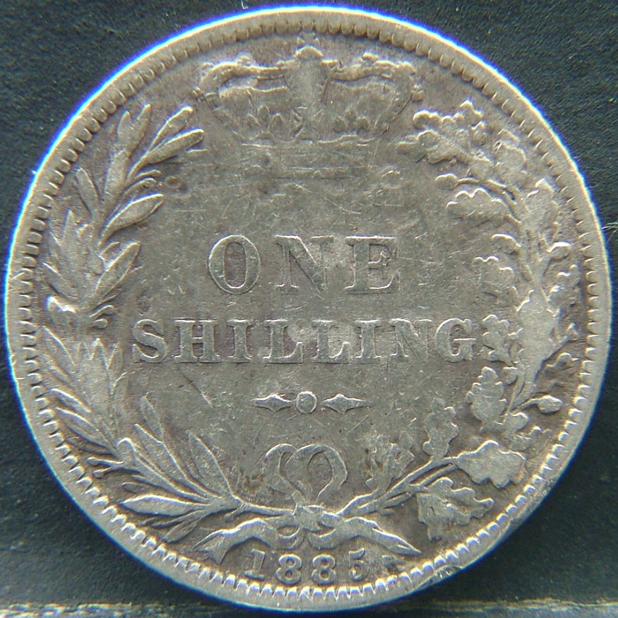 Additional view 1 of 🇬🇧 United Kingdom – Monarchs and Milestones 1 Shilling 1885 coin