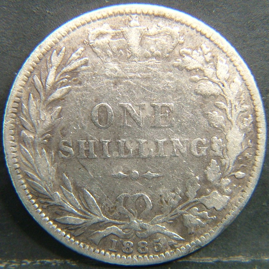 Additional view 2 of 🇬🇧 United Kingdom – Monarchs and Milestones 1 Shilling 1885 coin