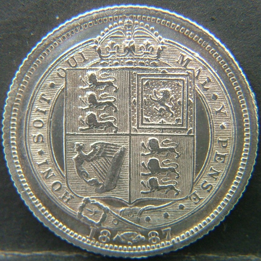 Additional view 2 of 🇬🇧 United Kingdom – Monarchs and Milestones 6 Pence 1887 coin