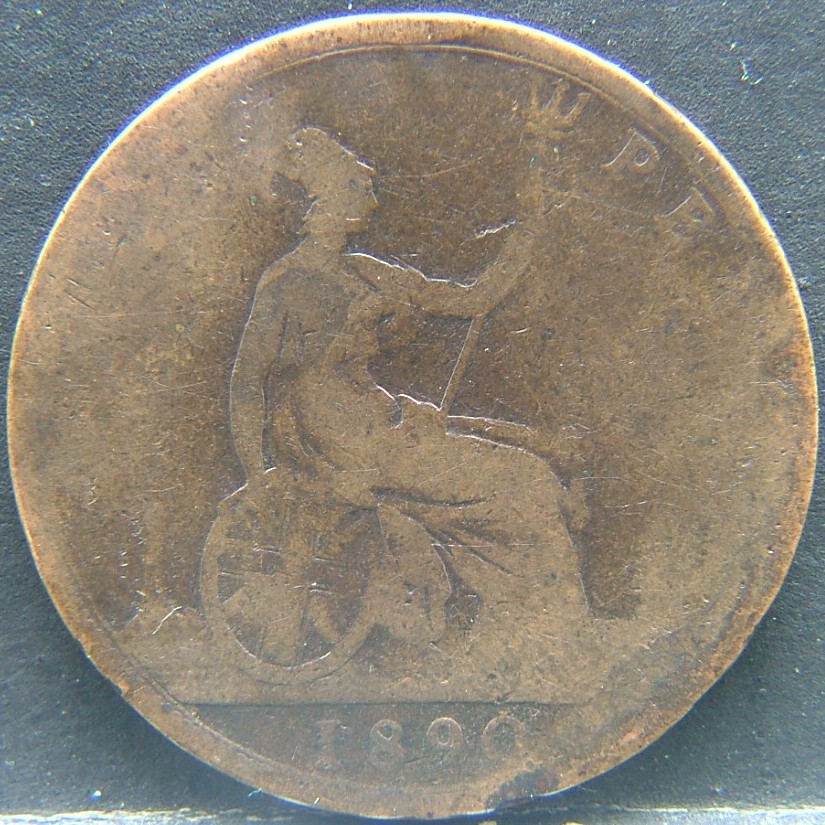 Additional view 1 of 🇬🇧 United Kingdom – Monarchs and Milestones 1 Penny 1890 coin