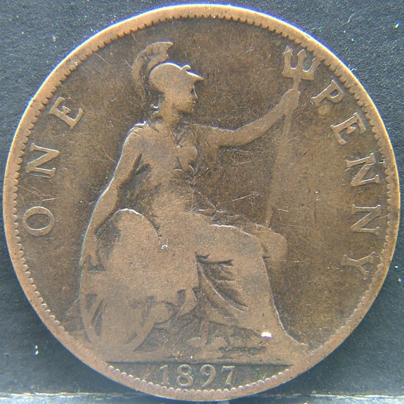 Additional view 1 of 🇬🇧 United Kingdom – Monarchs and Milestones 1 Penny 1897 coin
