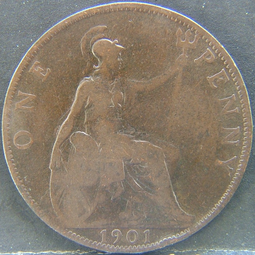 Additional view 1 of 🇬🇧 United Kingdom – Monarchs and Milestones 1 Penny 1901 coin