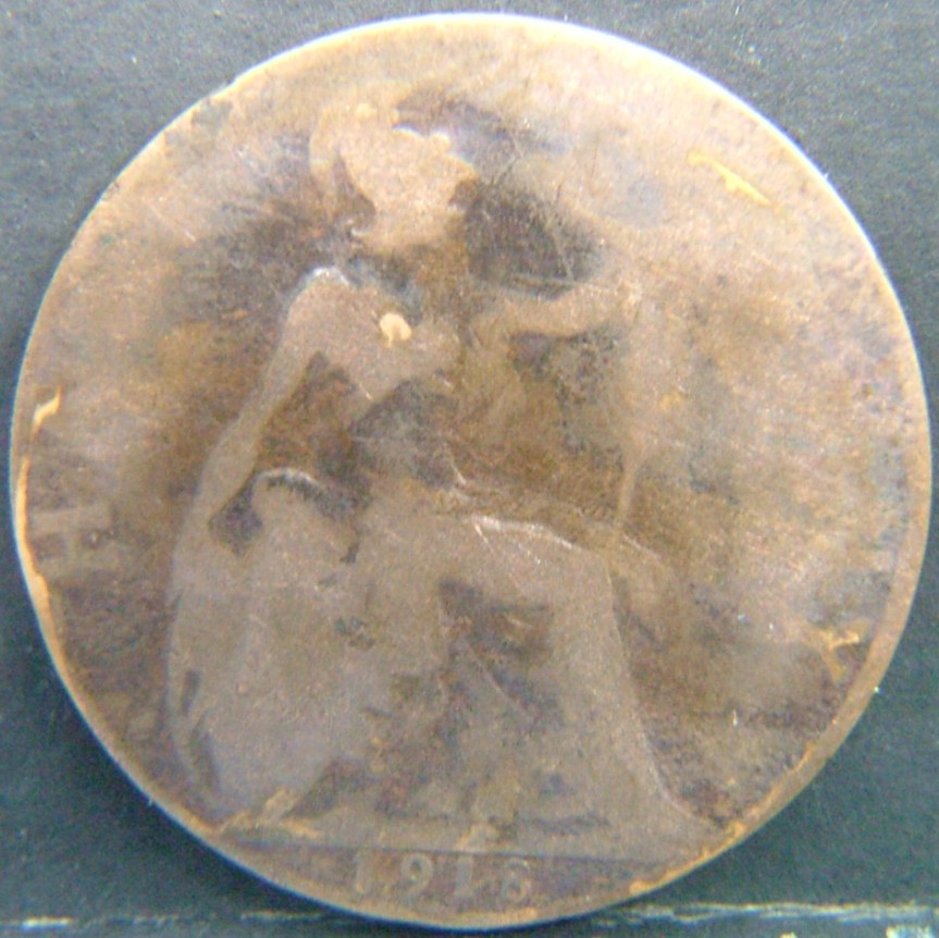 Additional view 2 of 🇬🇧 United Kingdom – Monarchs and Milestones Half Penny 1918 coin
