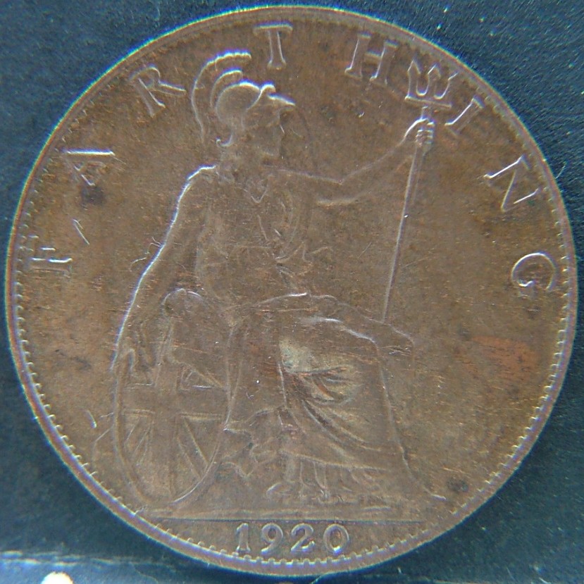 Additional view 1 of 🇬🇧 United Kingdom – Monarchs and Milestones Farthing 1920 coin