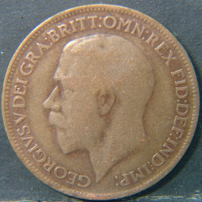 Back side of 🇬🇧 United Kingdom – Monarchs and Milestones Farthing 1921 coin
