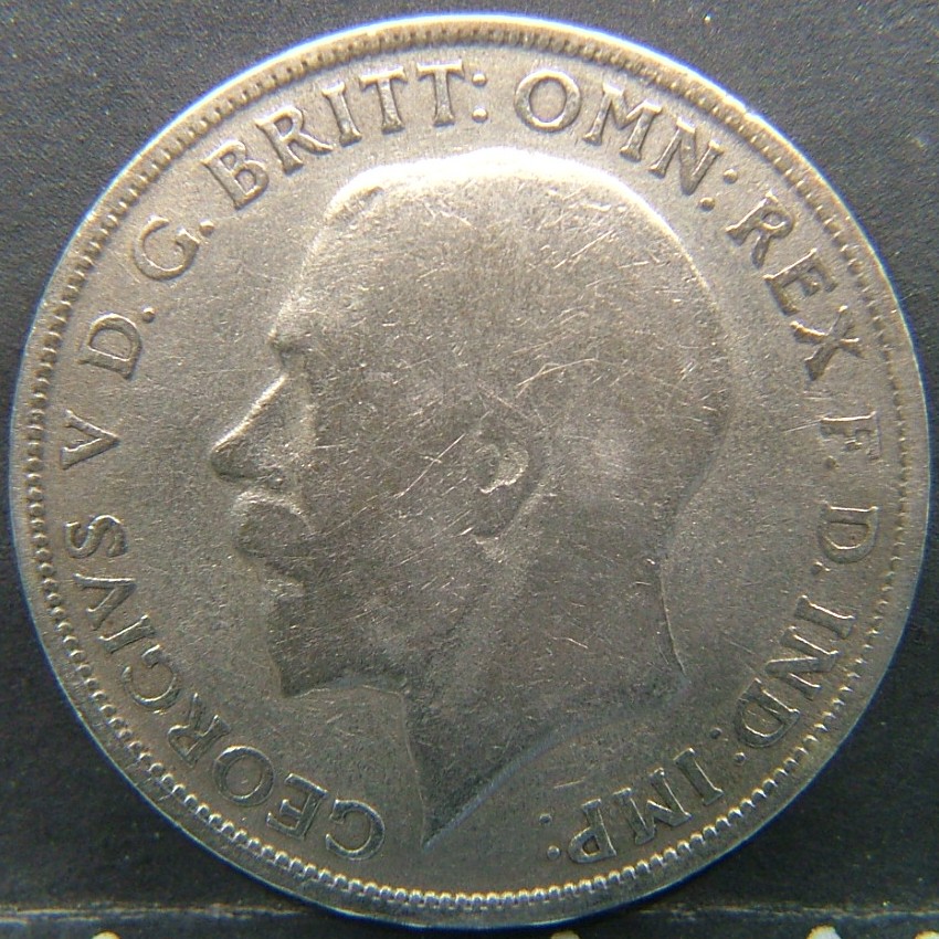 Back side of 🇬🇧 United Kingdom – Monarchs and Milestones Florin 1921 coin