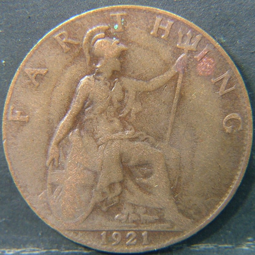 Additional view 2 of 🇬🇧 United Kingdom – Monarchs and Milestones Farthing 1921 coin