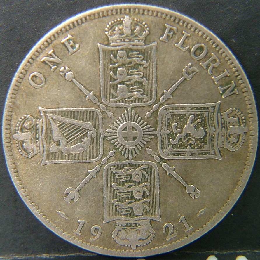Additional view 2 of 🇬🇧 United Kingdom – Monarchs and Milestones Florin 1921 coin