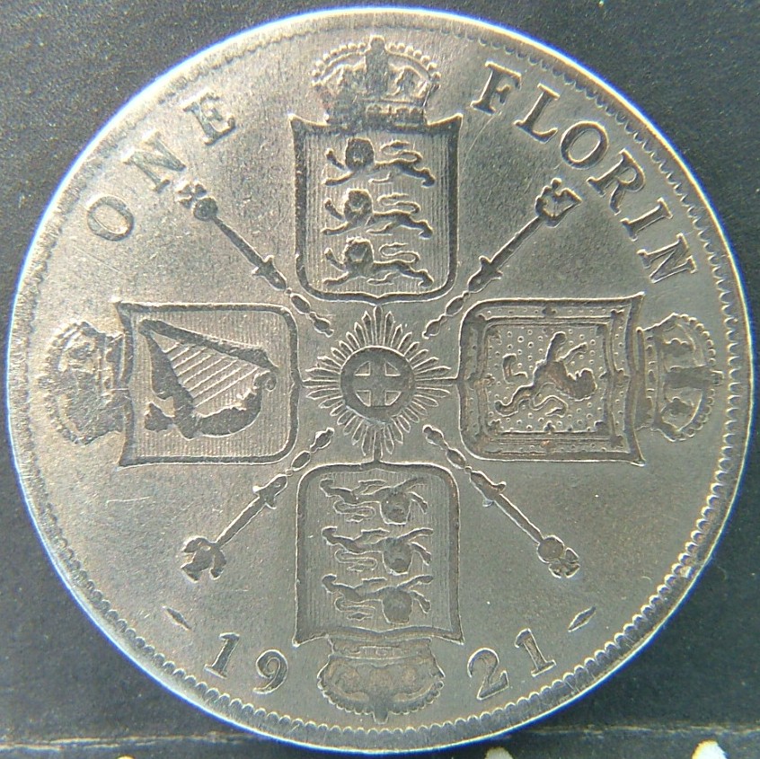 Additional view 2 of 🇬🇧 United Kingdom – Monarchs and Milestones Florin 1921 coin