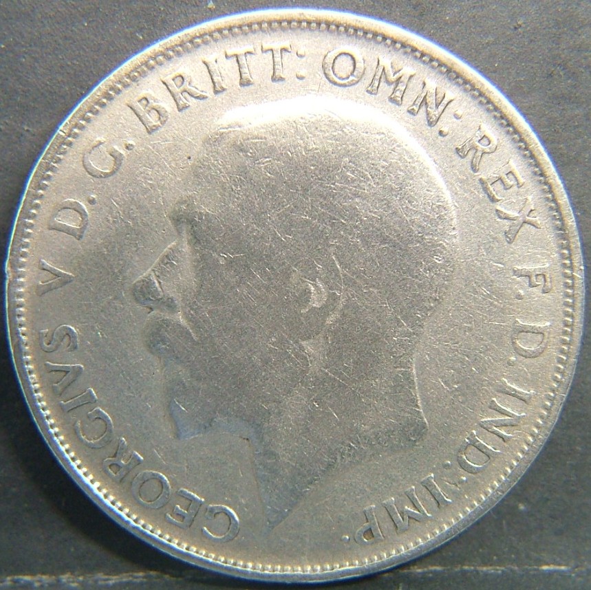 Back side of 🇬🇧 United Kingdom – Monarchs and Milestones Florin 1922 coin