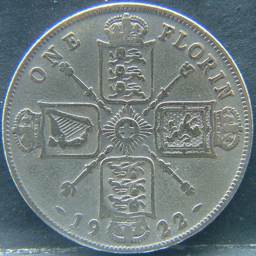 Additional view 1 of 🇬🇧 United Kingdom – Monarchs and Milestones Florin 1922 coin