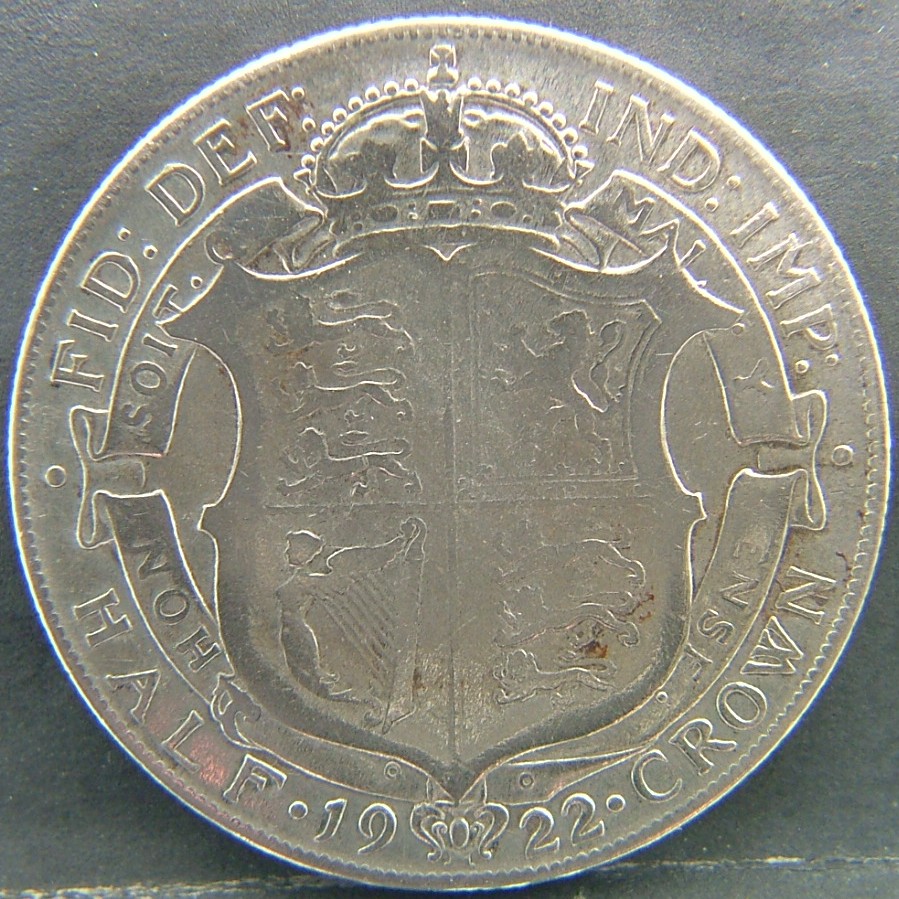 Additional view 2 of 🇬🇧 United Kingdom – Monarchs and Milestones Half Crown 1922 coin