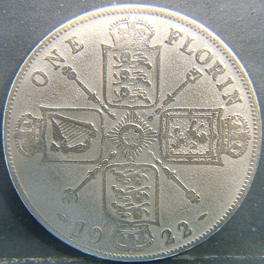 Additional view 2 of 🇬🇧 United Kingdom – Monarchs and Milestones Florin 1922 coin