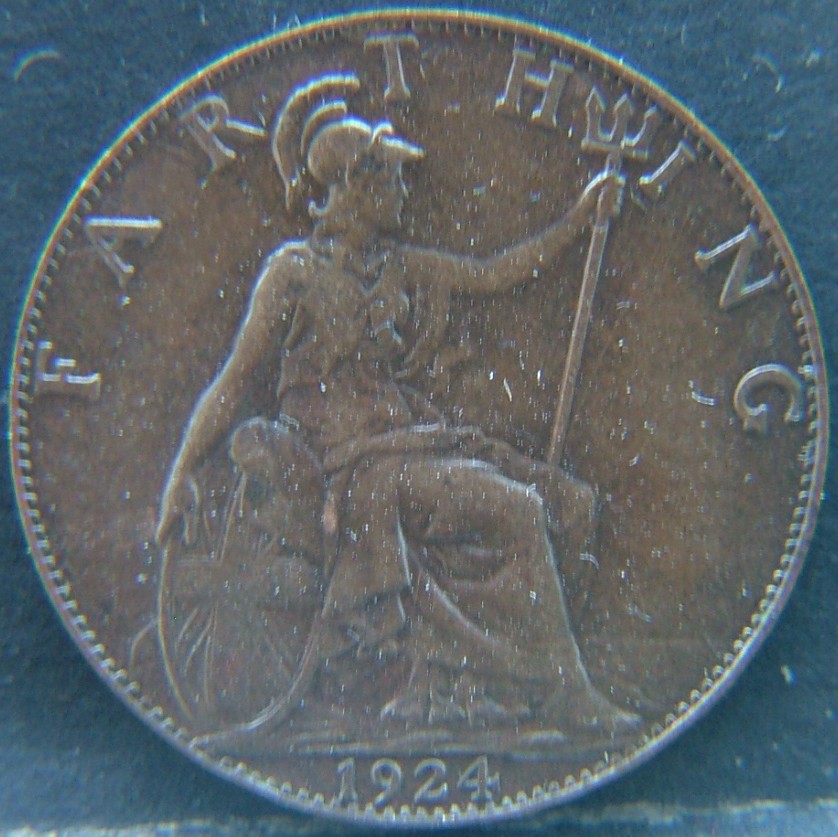 Additional view 1 of 🇬🇧 United Kingdom – Monarchs and Milestones Farthing 1924 coin