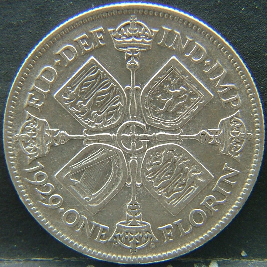 Additional view 1 of 🇬🇧 United Kingdom – Monarchs and Milestones Florin 1929 coin