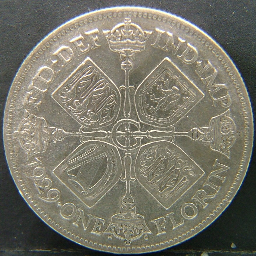 Additional view 2 of 🇬🇧 United Kingdom – Monarchs and Milestones Florin 1929 coin