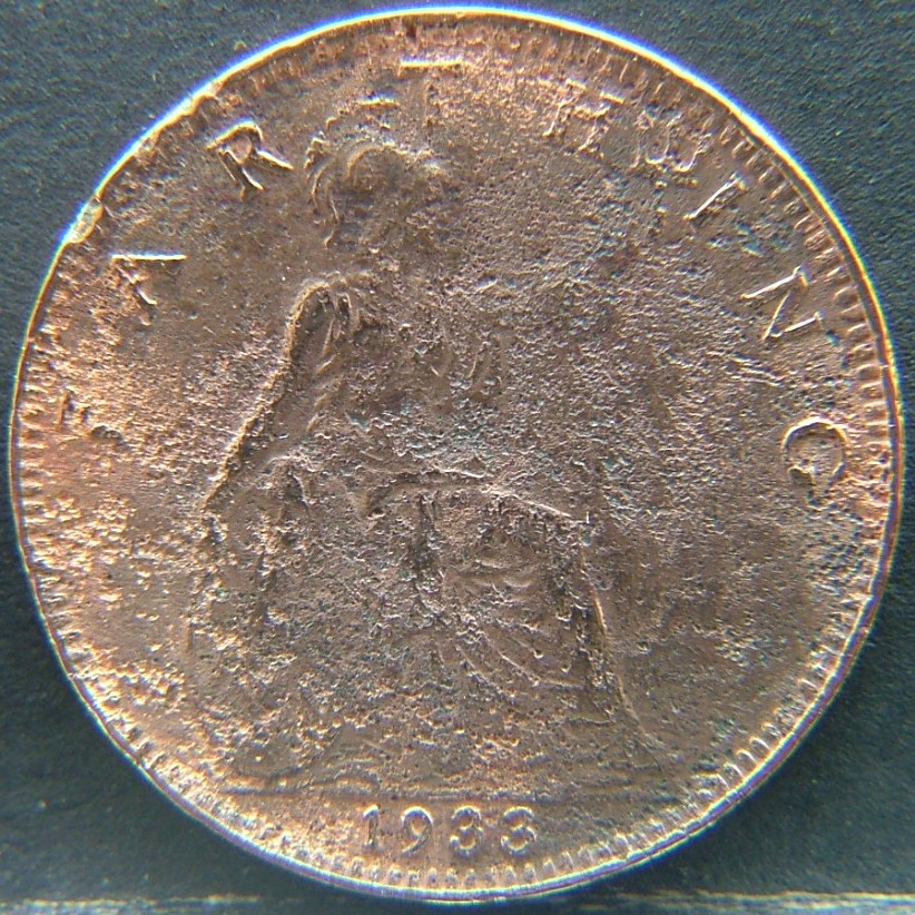 Additional view 1 of 🇬🇧 United Kingdom – Monarchs and Milestones Farthing 1933 coin