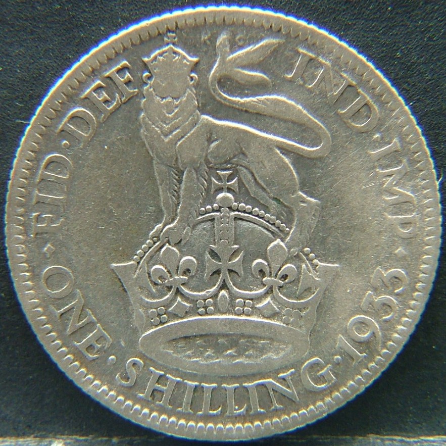 Additional view 1 of 🇬🇧 United Kingdom – Monarchs and Milestones 1 Shilling 1933 coin