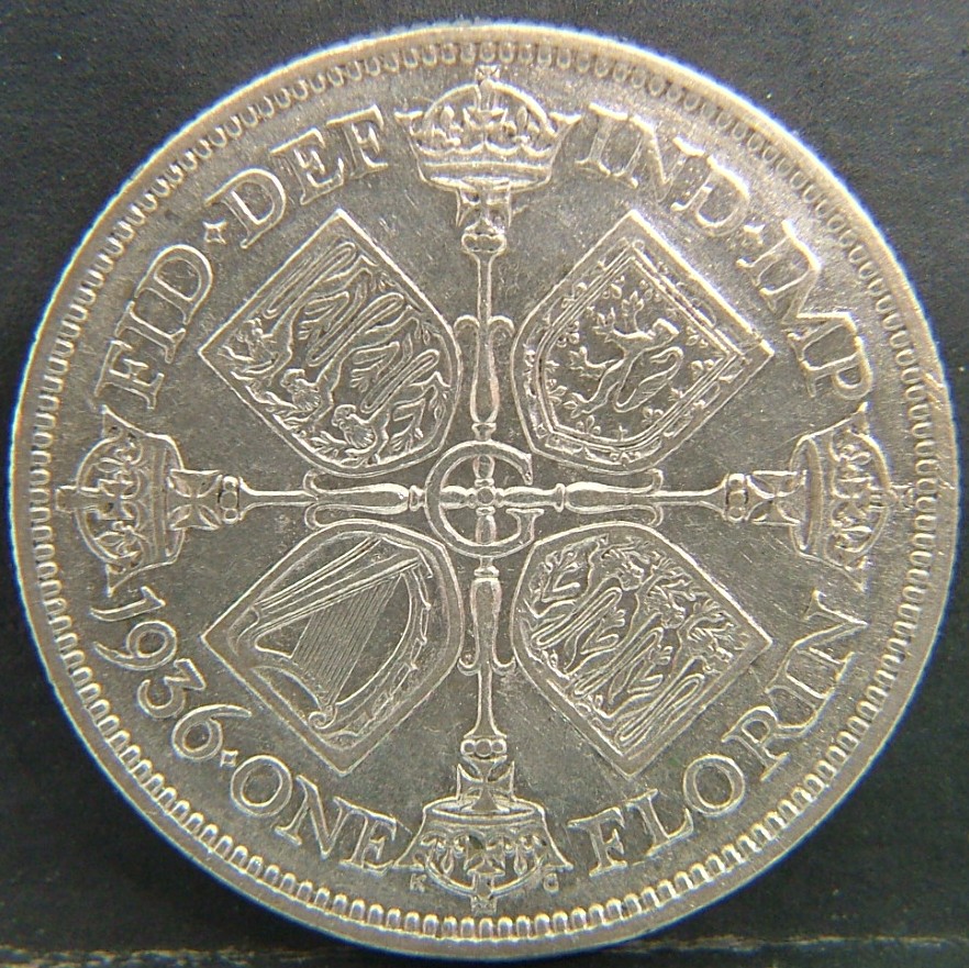 Additional view 2 of 🇬🇧 United Kingdom – Monarchs and Milestones Florin 1936 coin