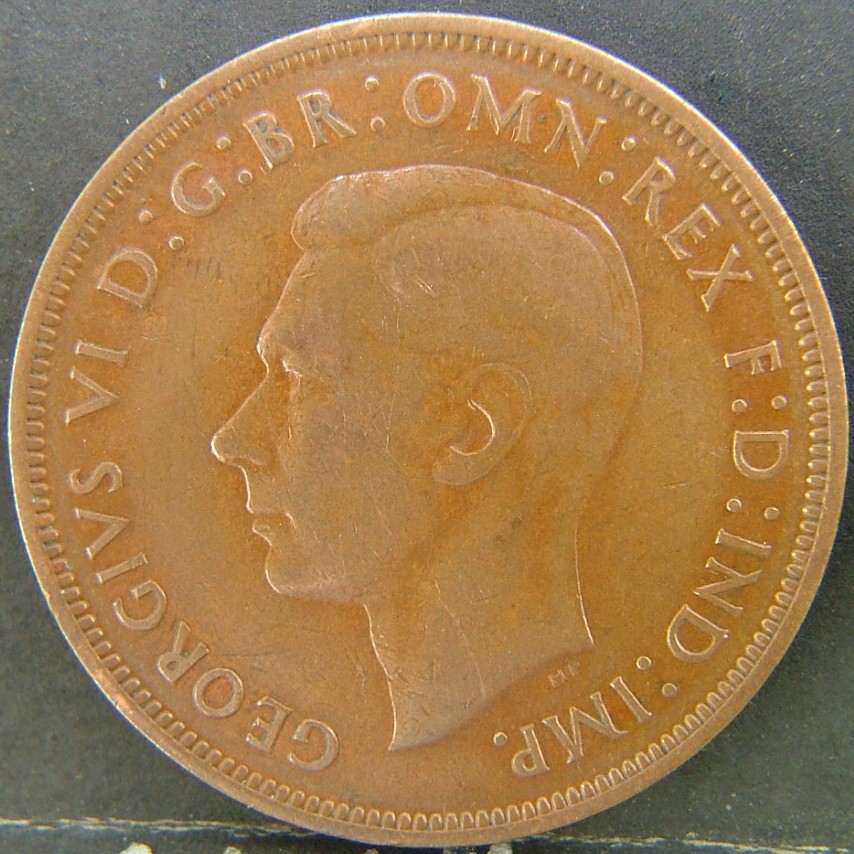Back side of 🇬🇧 United Kingdom – Monarchs and Milestones 1 Penny 1940 coin