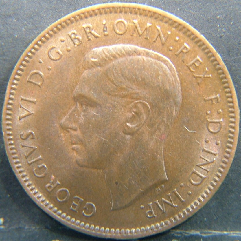 Back side of 🇬🇧 United Kingdom – Monarchs and Milestones Farthing 1942 coin