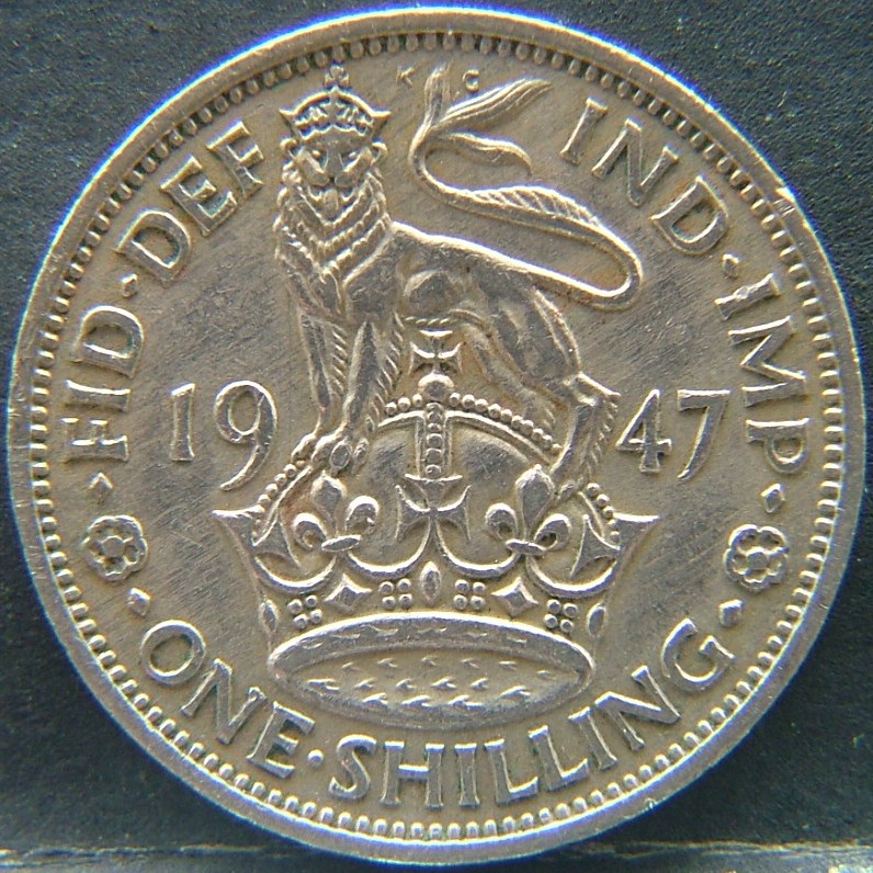 Additional view 1 of 🇬🇧 United Kingdom – Monarchs and Milestones 1 Shilling Eng 1947 coin
