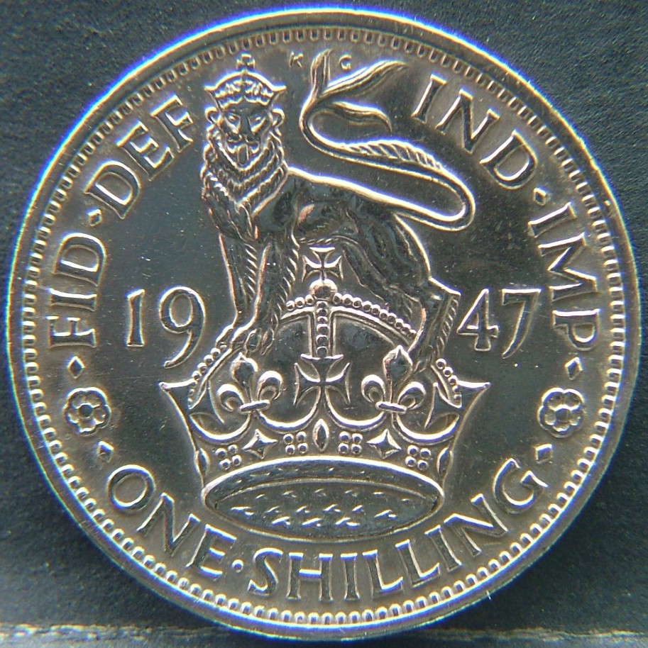 Additional view 1 of 🇬🇧 United Kingdom – Monarchs and Milestones 1 Shilling Eng 1947 coin