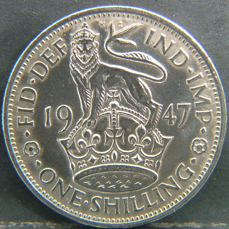 Additional view 2 of 🇬🇧 United Kingdom – Monarchs and Milestones 1 Shilling Eng 1947 coin