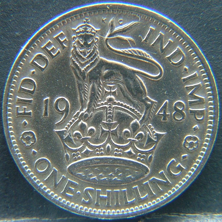 Additional view 1 of 🇬🇧 United Kingdom – Monarchs and Milestones 1 Shilling Eng 1948 coin