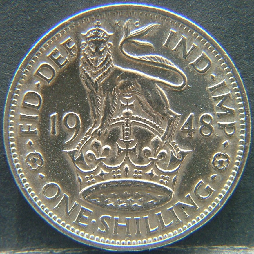 Additional view 1 of 🇬🇧 United Kingdom – Monarchs and Milestones 1 Shilling Eng 1948 coin