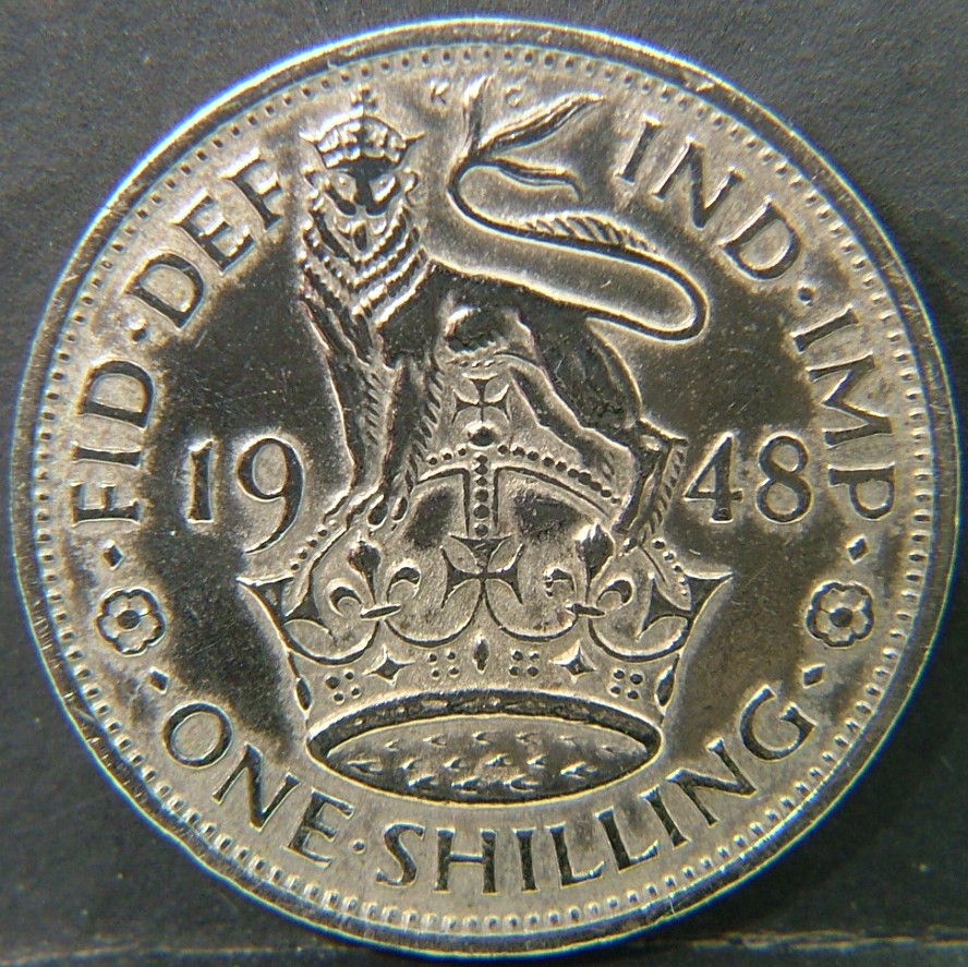 Additional view 2 of 🇬🇧 United Kingdom – Monarchs and Milestones 1 Shilling Eng 1948 coin