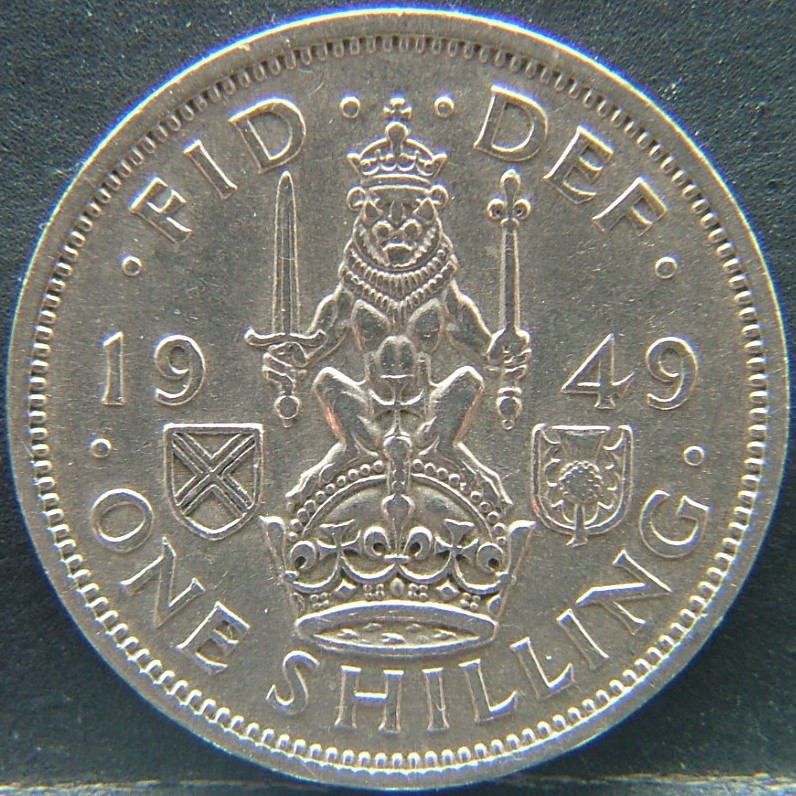 Additional view 1 of 🇬🇧 United Kingdom – Monarchs and Milestones 1 Shilling Scot 1949 coin