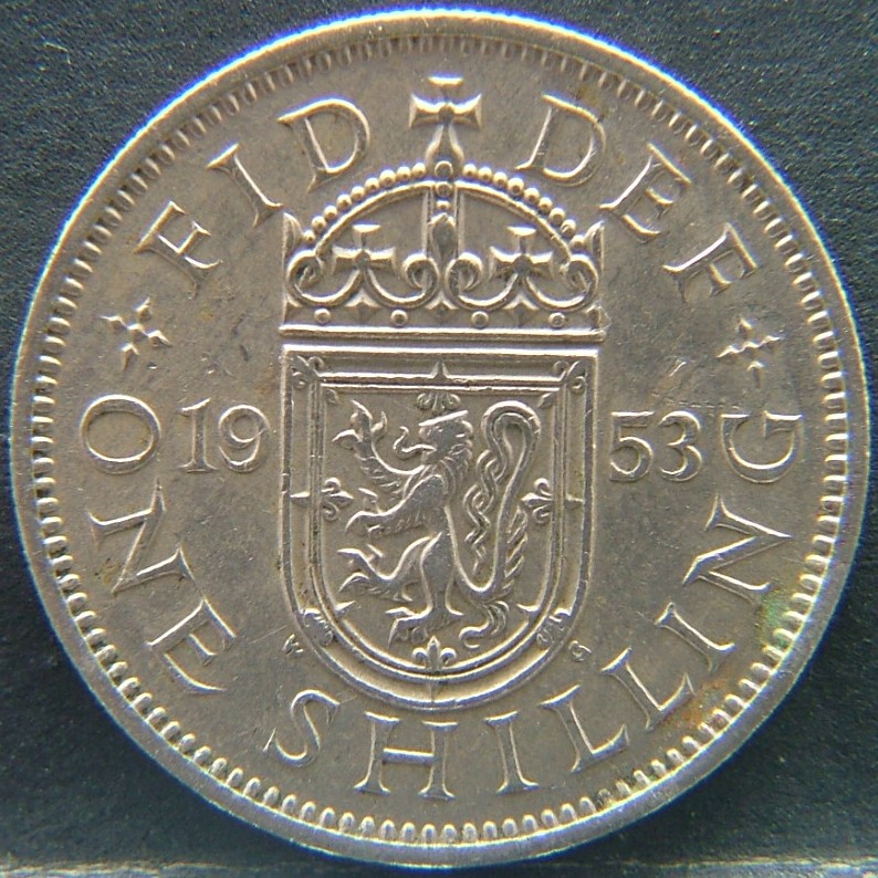 Additional view 1 of 🇬🇧 United Kingdom – Monarchs and Milestones 1 Shilling Scot 1953 coin