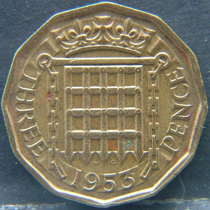 Additional view 1 of 🇬🇧 United Kingdom – Monarchs and Milestones 3 Pence 1953 coin