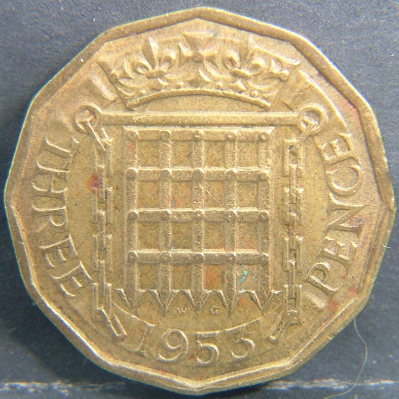 Additional view 2 of 🇬🇧 United Kingdom – Monarchs and Milestones 3 Pence 1953 coin