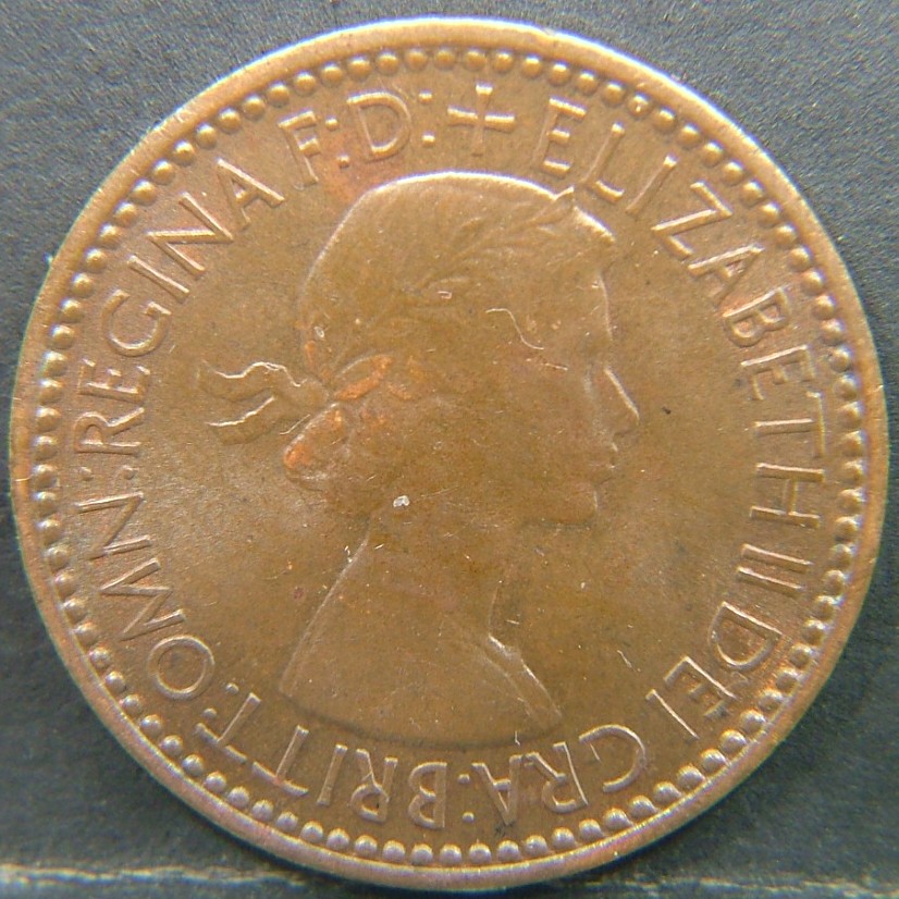 Back side of 🇬🇧 United Kingdom – Monarchs and Milestones Farthing 1953 coin