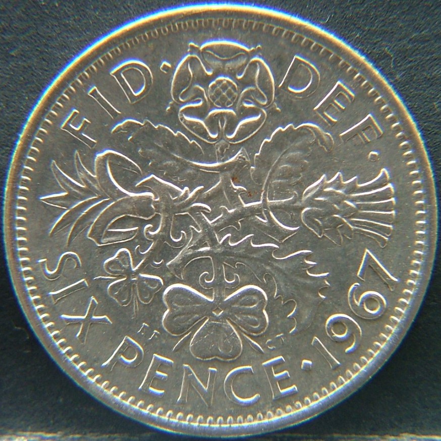 Additional view 1 of 🇬🇧 United Kingdom – Monarchs and Milestones 6 Pence 1967 coin
