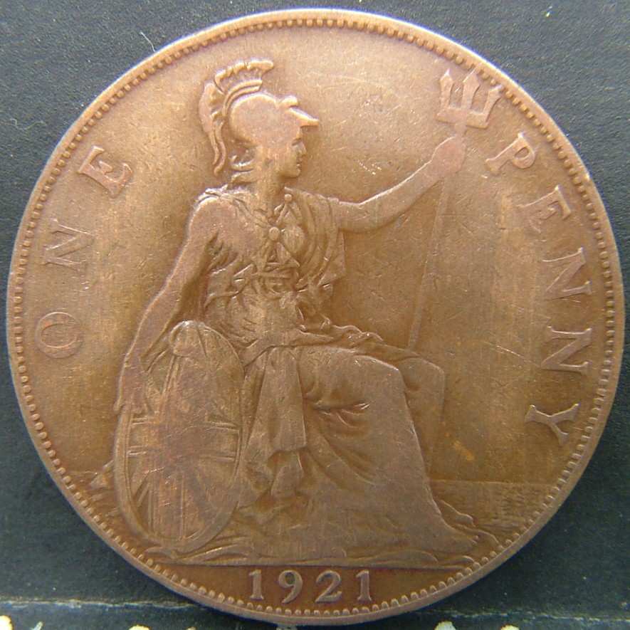 Additional view 2 of 🇬🇧 United Kingdom – Monarchs and Milestones 1 Penny 1921 coin