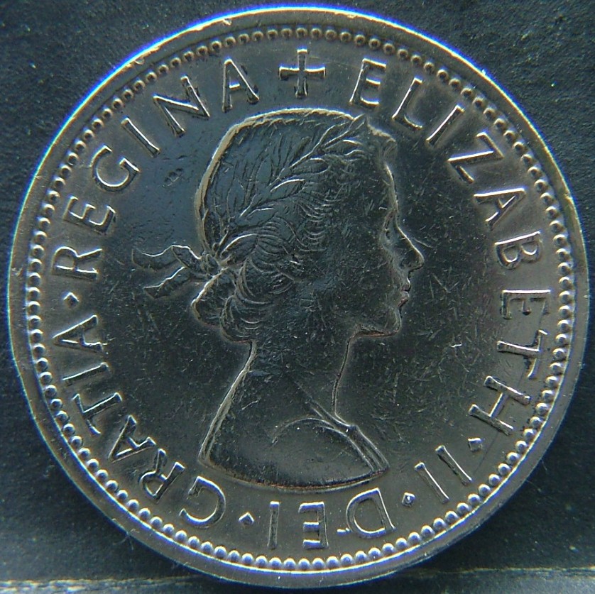 Front side of 🇬🇧 United Kingdom – Monarchs and Milestones 2 Shillings 1966 coin