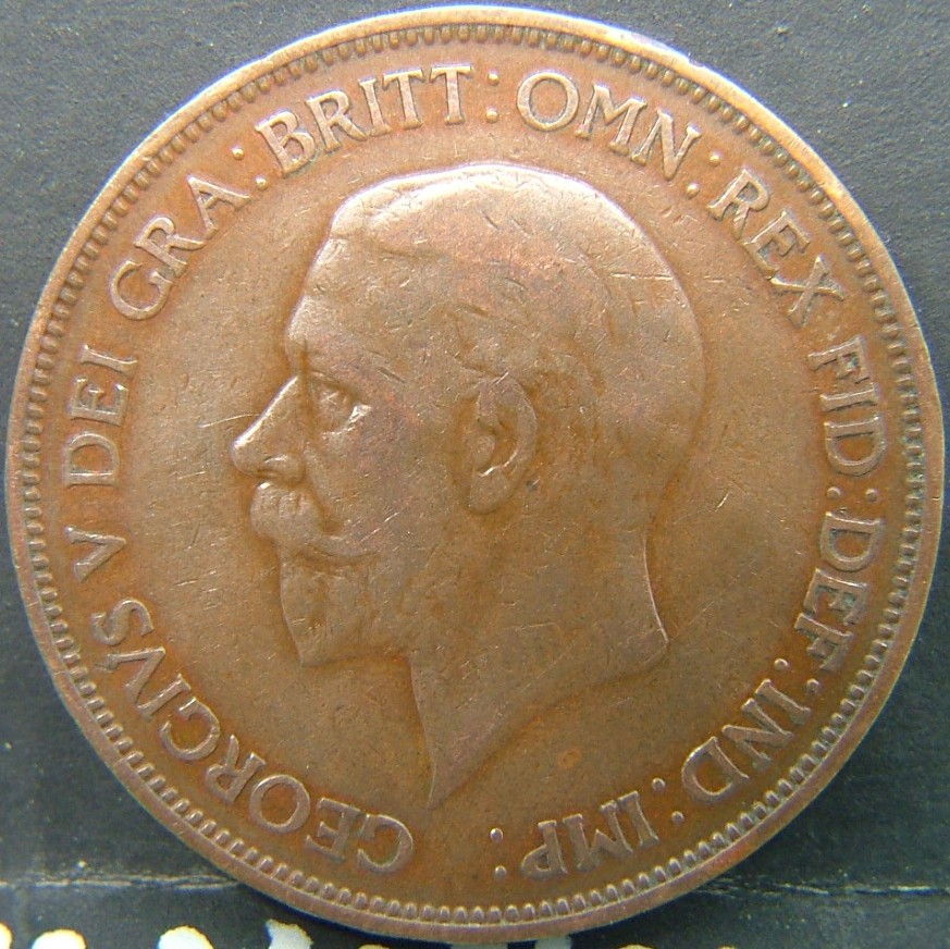 Back side of 🇬🇧 United Kingdom – Monarchs and Milestones 1 Penny 1936 coin